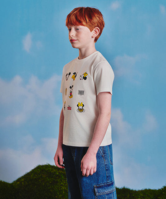 Marithé François Girbaud Disney Mickey Kids Printed Tee