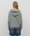 Marithé François Girbaud DOODLE CLASSIC BEAR HOODIE Heather Gray
