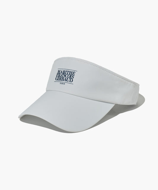 Marithé François Girbaud MOUVEMENT CLASSIC LOGO SUN VISOR