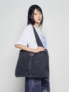 ADLV Label Point Denim Shoulder Bag