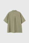 General Idea MAN Open Collar Half Shirt