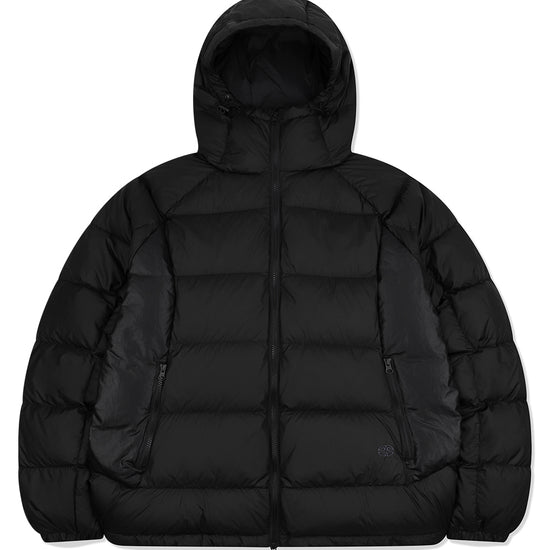 Mahagrid Paneled Down Puffer [Black]