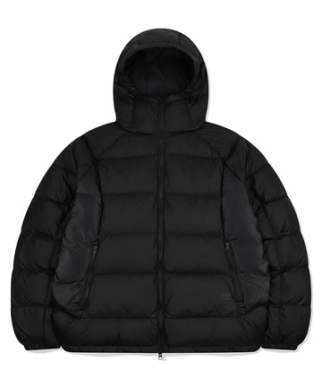 Mahagrid Paneled Down Puffer [Black]