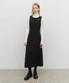 Marithé François Girbaud W Sleeveless Long Dress Black