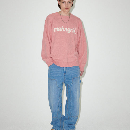 Mahagrid Double Knee Denim Pant [Blue]