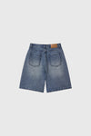General Idea WOMAN Wide Bermuda Denim Pants