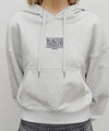 Marithé François Girbaud W Small Classic Logo Crop Hoodie