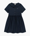 Marithé François Girbaud W MARINE HALF SLEEVE ONEPIECE