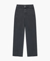 Marithé François Girbaud W Paneled Denim Pants Dark Gray