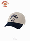 ADLV Authentic Brown Two Tone Line Friends Ball Cap