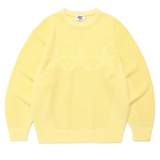 Cavish Mesh Star Knit Sweater