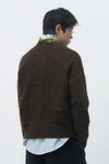 General Idea UNISEX Hairy Knit Pocket Cardigan
