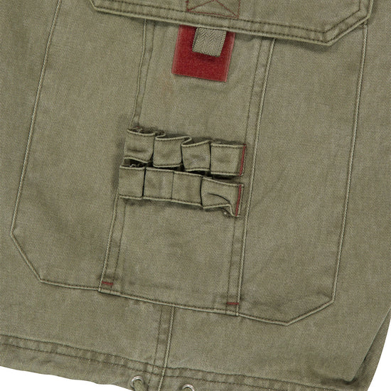 Mahagrid Bermuda Utility Cargo Shorts
