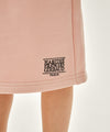 Marithé François Girbaud Kids Classic Logo Midi Sweat Skirt in Oatmeal