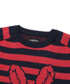Nice Ghost Club Skull Rabbit Stripe Knit