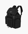 Marithé François Girbaud CLASSIC LOGO METAL BUCKLE BACKPACK black