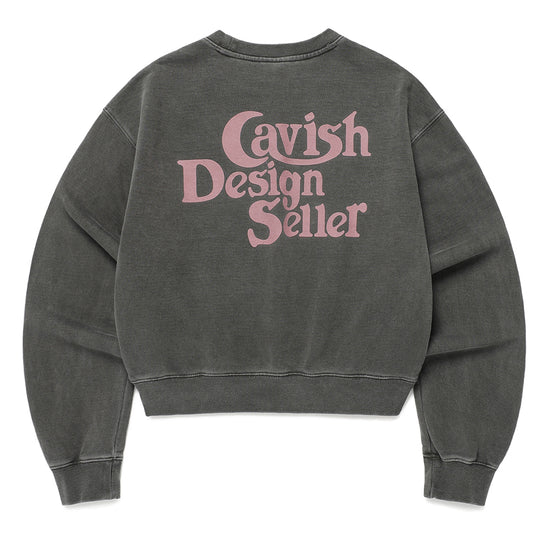 Cavish Women's Pigment Seller Logo Sweatshirt
