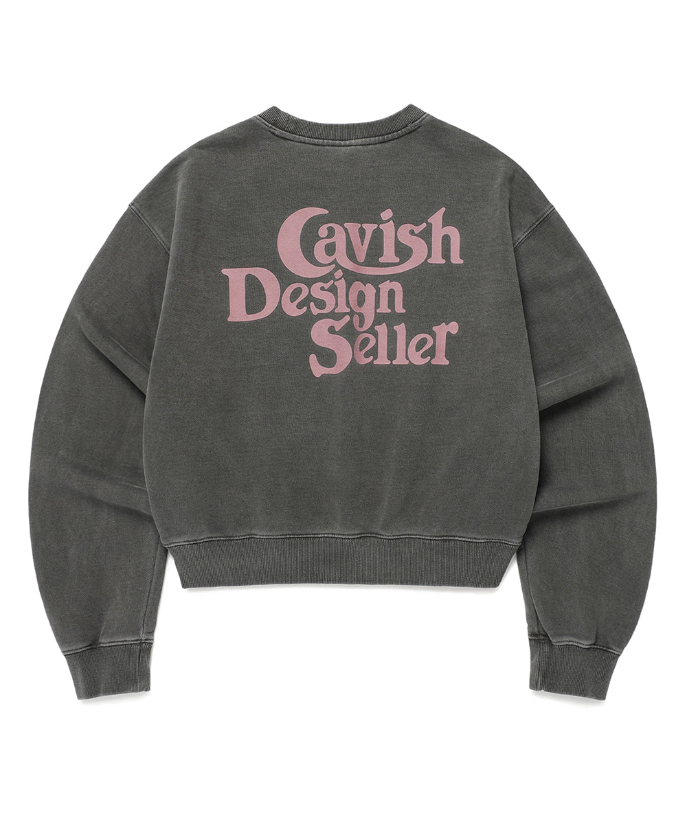 Cavish Women's Pigment Seller Logo Sweatshirt