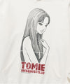 Nice Ghost Club Junji Ito Maniac Tomie Torso Glitter Hoodie [White]