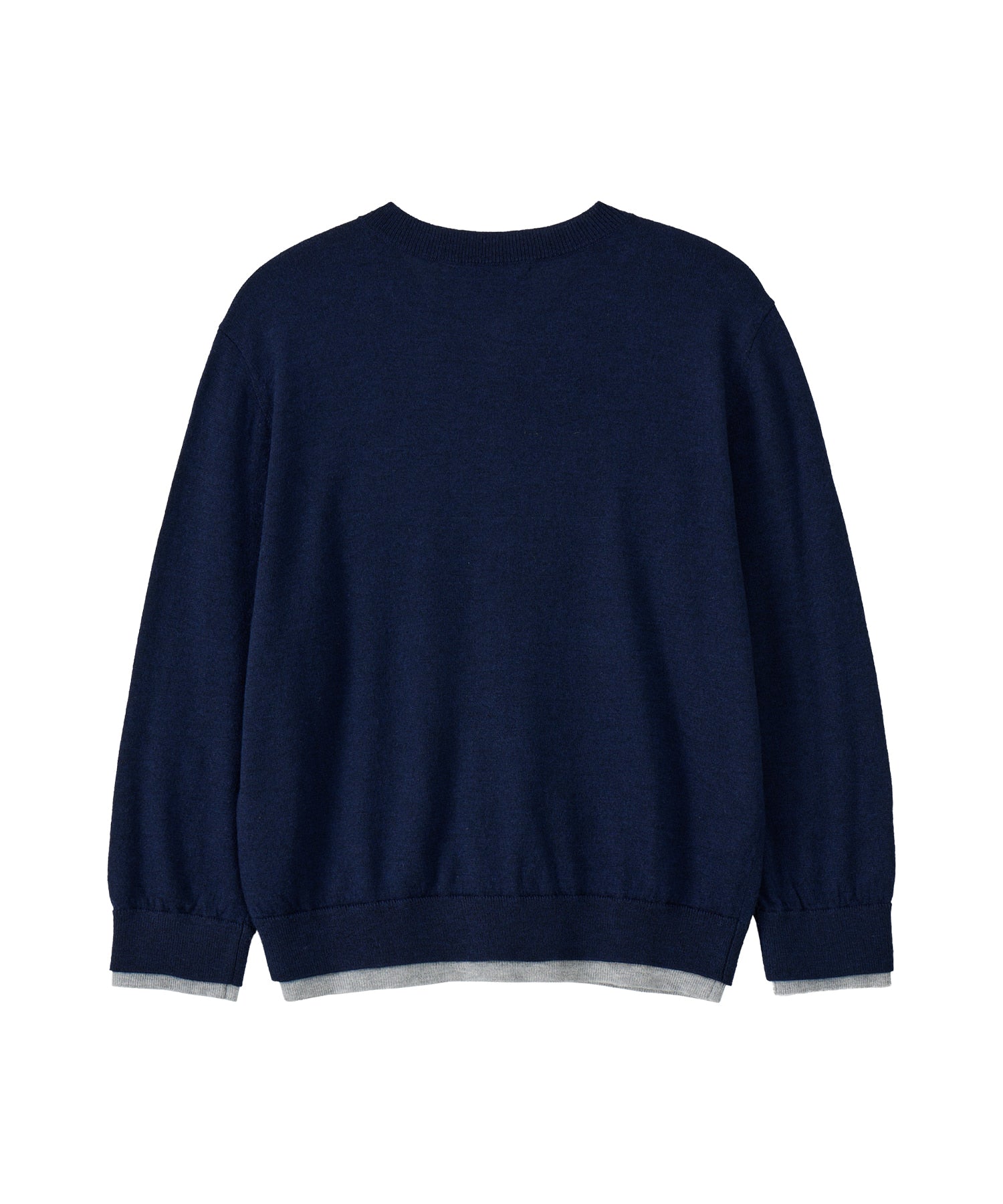 Bitter Cells Essential Layered Half Knit Cardigan
