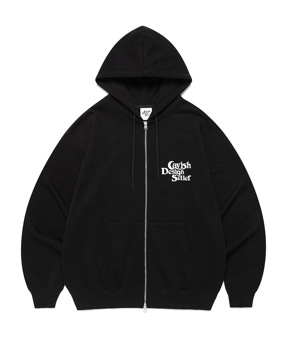 Cavish Seller Logo Zip Up Hoodie