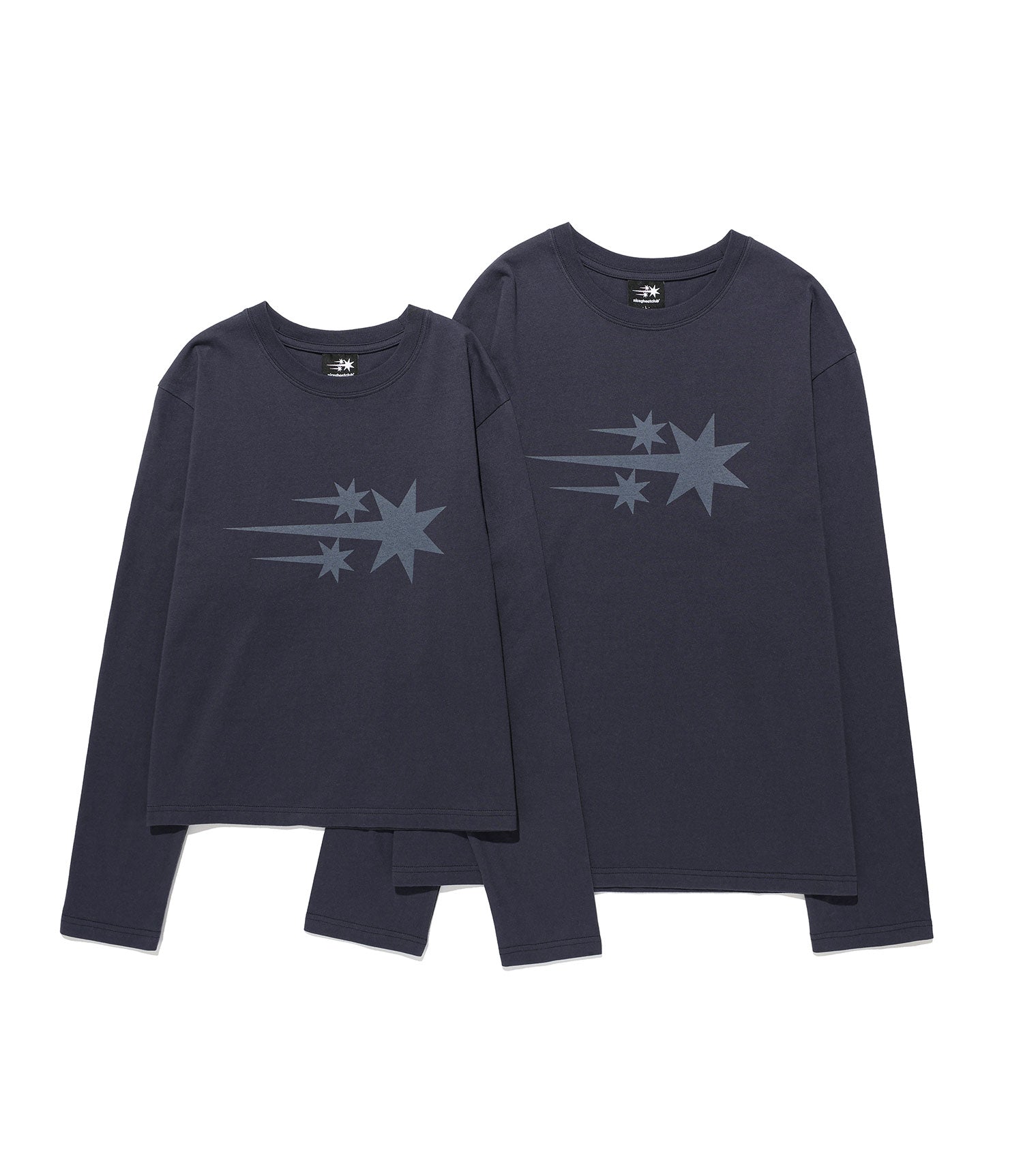 Nice Ghost Club 3Star Long Sleeve Tee [Purple]