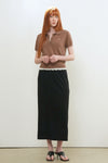 General Idea WOMAN Airy Essential Collar Half Knit