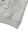Nice Ghost Club Ghost Angels Glitter Hoodie [Grey]