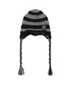 Cavish Striped Ear Flap Beanie