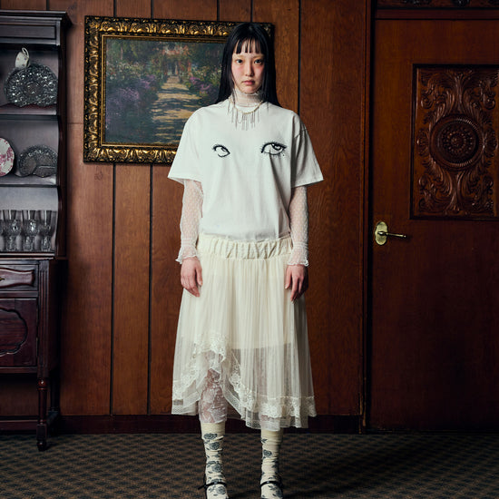 Nice Ghost Club Junji Ito Maniac Tomie Eyes Tee [White]