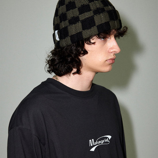 Mahagrid Checkerboard Beanie