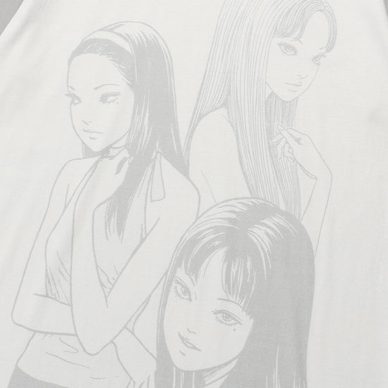Nice Ghost Club Junji Ito Maniac 3 Tomie Big Big Tee [White]