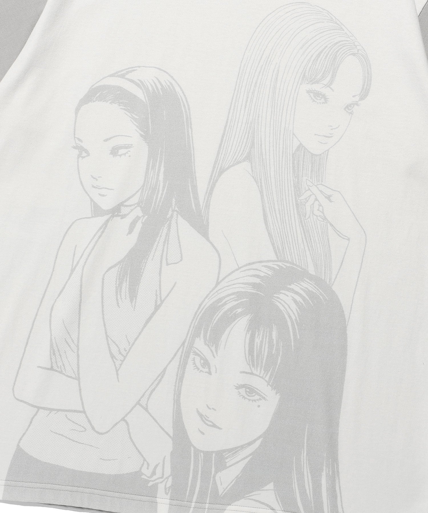 Nice Ghost Club Junji Ito Maniac 3 Tomie Big Big Tee [White]