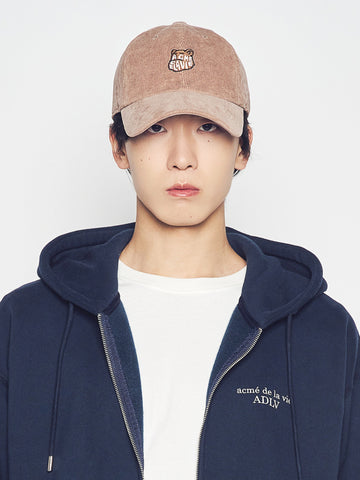ADLV AC Bear Corduroy Point Ball Cap