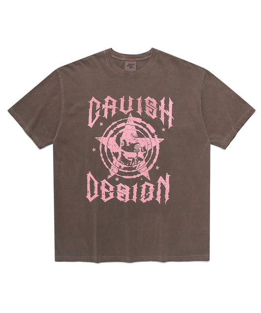 Cavish Frog Star Pigment Short Sleeve Tee