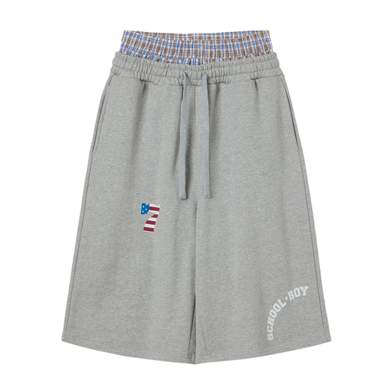 AEAE Trunk Layered Sweatshorts