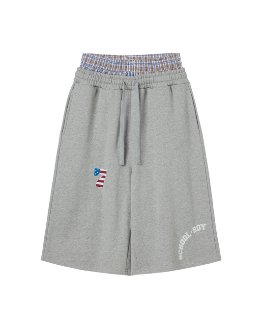 AEAE Trunk Layered Sweatshorts