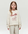 Marithé François Girbaud Kids Holiday Sweatshirt (Brushed) Cream