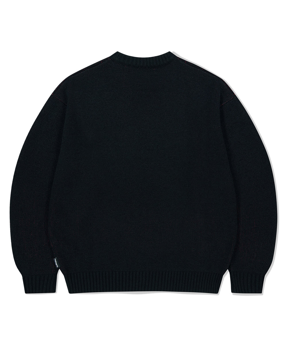 Mahagrid So Far So Good Knit Sweater