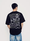 ADLV Bear Friends Doodle Artwork Short Sleeve T-Shirt