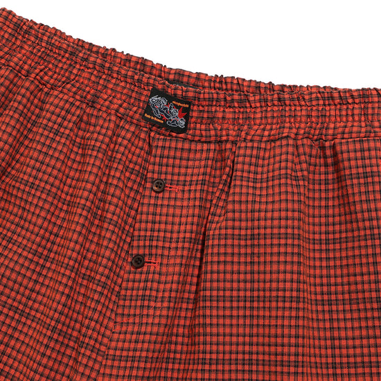 Nice Ghost Club Check Box Shorts