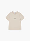 ADLV Woman Basic Logo Short Sleeve T-Shirt