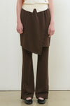 General Idea WOMAN Button Slit Skirt Set Pants