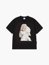ADLV Baby Face White Bear Doll Sleeve T-Shirt