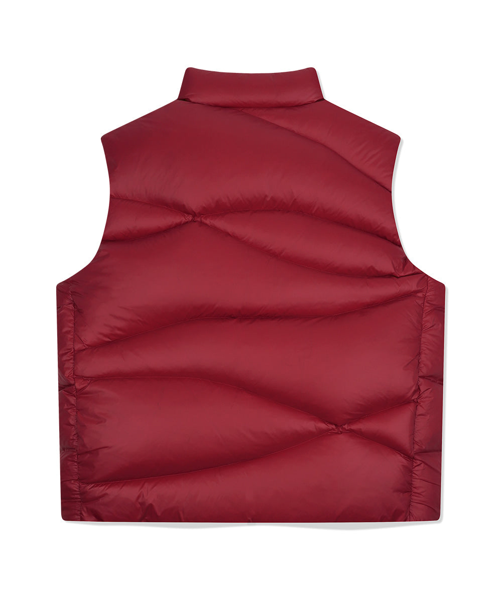 Mahagrid Wavy Down Vest