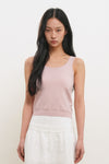 General Idea WOMAN Temperature Cut U-Neck Knit Sleeveless