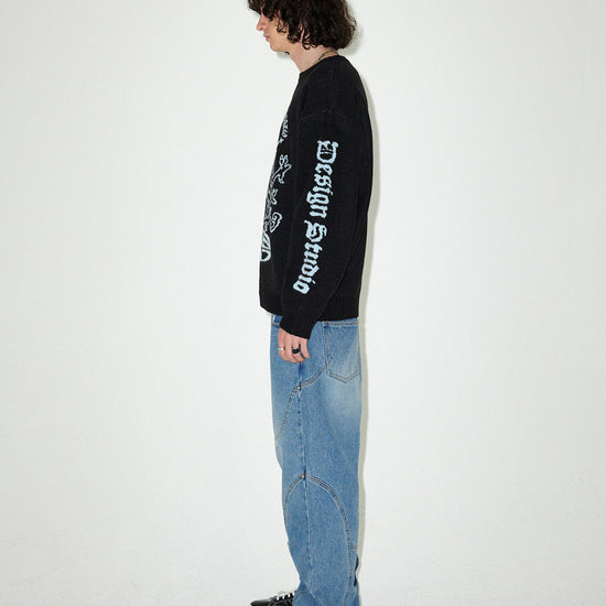 Mahagrid Firedrake Knit Sweater