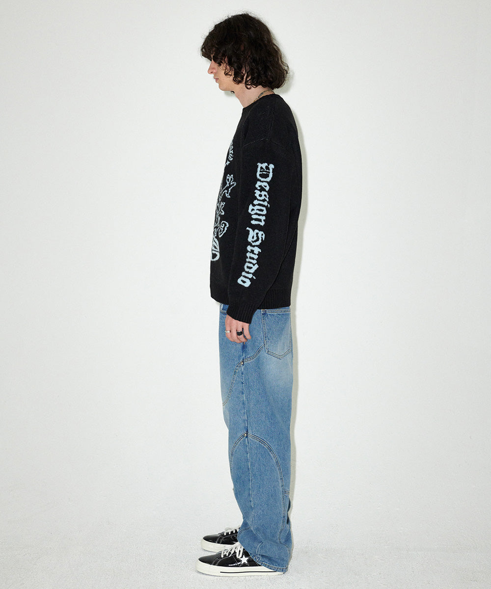 Mahagrid Firedrake Knit Sweater