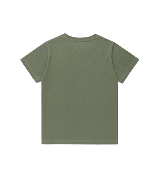 Cavish Women's Twin Star Short Sleeve T-Shirt in Khaki