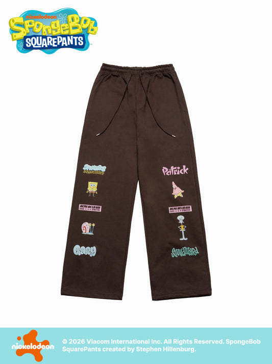 ADLV SPONGEBOB MIX LOGO LONG PANTS